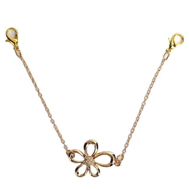 Soporte de cadena para cubierta facial de aleación, accesorio de joyería con cordón de protección facial elegante y exquisito