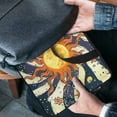 thumbnail image 4 of Werpe Laptop Bag Sun Moon Scarf Diving Fabric Computer Protective Handle Case Soft Carrying Travel Case 13inch, 4 of 5
