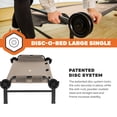 thumbnail image 4 of Disc-O-Bed Single Cot, Portable Sleep Solution for Tents & Cabins, Tan, Large, 4 of 13