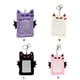 thumbnail image 2 of Sonducket Funda protectora para tarjetero coreano, funda para tarjeta estilo Ángel diablo de felpa, soporte para sesión fotográfica Kpop de 3 Ropa, zapatos y accesorios Miscelánea púrpura, 2 of 6