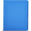 3 Ring Binder Dividers with Tabs, Alphabetical A-Z (26-Sheets), Table of Contents Index, Blue