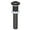 black, variant on Sink Drain without Overflow, Bathroom Sink Stopper, Pop Up Drain Vessel Sink, Universal Pop Up Bounce Core - Bronze