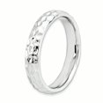 thumbnail image 3 of Bague en Argent Sterling Stackable Expressions Rhodium Taille 7, 3 of 3