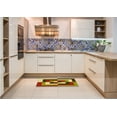 thumbnail image 6 of Ahgly Company Machine Washable Indoor Rectangle Transitional Metallic Gold Area Rugs, 7' x 9', 6 of 7