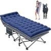 Dark Blue w/ 2 Sided Mattress