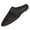 Black, variant on hoksml Women's Pointed Toe Mesh Mules, Elastic Band Detail, Breathable Flat Casual Shoes