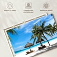 thumbnail image 6 of Elephant Stock Coastal Boracay Seashore Wall Art - Horizontal Canvas Wall Art - Living Room Wall Decor - Beach Canvas - Blue And Turquoise Decor - 12" x 8", 6 of 8