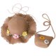 thumbnail image 2 of 52-54 cm circunferencia del sombrero sombrero para niños Sombrero de Paja de verano protector solar sombrero de playa sombrero para el sol y conjunto de bolsa de paja, 2 of 6