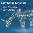 thumbnail image 3 of Brite Star 39 inch Width Reindeer Feeding Buck Christmas Outdoor Decorations - LED Light Christmas Decoration for Yard and Patio, Indoor and Outdoor Christmas Décor, 3 of 5
