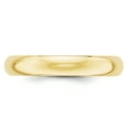 thumbnail image 2 of 10K Yellow Gold 4mm Half Round Band Ring Size 6.5, 2 of 7