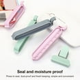 thumbnail image 3 of 12Pcs Food Sealing Clips Plastic Snacks Bag Sealer Multiple Food Clips Food Color Length Fresh-Keeping Clamps, 3 of 9