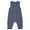 Folkstone Gray, variant on Modern Moments by Gerber Baby Boy Long Leg Slouch Henley Romper, Sizes 0/3 Months - 24 Months