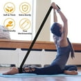 thumbnail image 3 of FrostHike Yoga Strap For Stretching 6ft With Extra Safe Adjustable D-Ring Buckle.Strap For Yoga Fit For Daily Stretching. Physical Therapy Stretch Band, 3 of 4