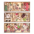 thumbnail image 2 of Colgante de Navidad de madera, decoración navideña para el hogar, adornos colgantes para árbol de Navidad 2023, regalos para niños, Año Nuevo 2024, 2 of 5