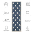 thumbnail image 6 of Safavieh Courtyard Ainsley Sailboat Indoor/Outdoor Runner Rug, Navy/Beige, 2'3" x 8', 6 of 10