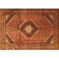 thumbnail image 1 of Ahgly Company Indoor Rectangle Medallion Orange Traditional Area Rugs, 2' x 4', 1 of 1