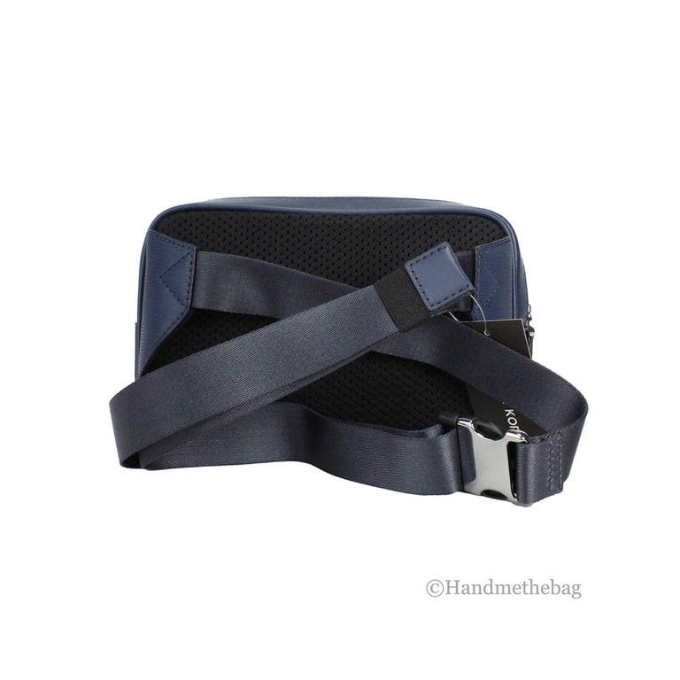 Michael kors double zipper signature belt bag hotsell