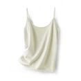 thumbnail image 1 of Haut Camisole pour Femmes, Design Sans Manches Col Rond, Couleur Unie Tenue Décontractée, Ajustement Ample Confortable pour Usage Quotidien, 1 of 6