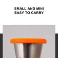 thumbnail image 3 of Wide Steel Cup And Practical Multi-functional Salad Dressing Kitchen Tool Seal Well，Convenient And Salad Cups Application Well purple lid, 3 of 8