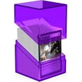 thumbnail image 3 of Ultimate Guard Boulder 100+ Transparent, Étui de Deck pour 100 Cartes TCG à Double Pochette, Améthyste, Rangement Sécuritaire et Durable pour Jeux de Cartes à Collectionner, Transparent, 3 of 7