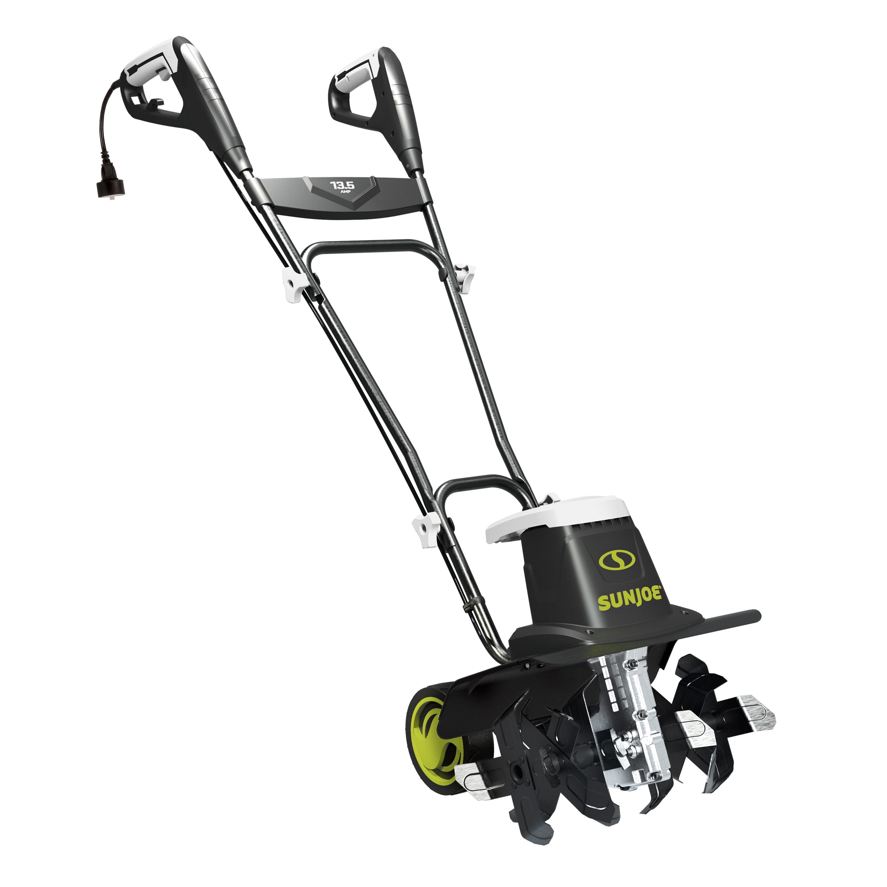 Sun Joe Electric 16-inch Garden Tiller + Cultivator, 13.5-Amp, 3-Position