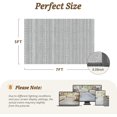 thumbnail image 2 of Boho Area Rug x Carpet Rugs for Living Room Bedroom Moroccan-Machine Washable Rugs for Bedroom Dining Room Living Room Rug Neutral Taupe, 2 of 7