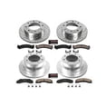thumbnail image 3 of Power Stop Front and Rear Ceramic Brake Pad and Drilled and Slotted Rotor Kit K6274, 3 of 10