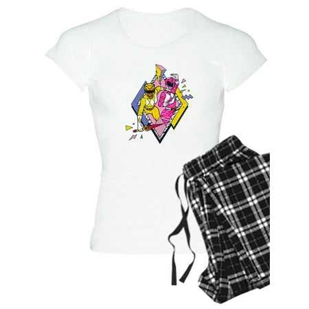 

CafePress - Power Rangers Yellow Ranger An - Women s Light Pajamas