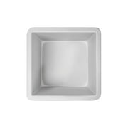 Fat Daddio's PSQ-662 Anodized Aluminum Square Cake Pan, 6 x 2 inch