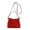 Red, variant on KGJQ Women Handbags Vintage Suede Handbag Crossbody Shoulder Purse with Adjustable Strap Everyday Purse