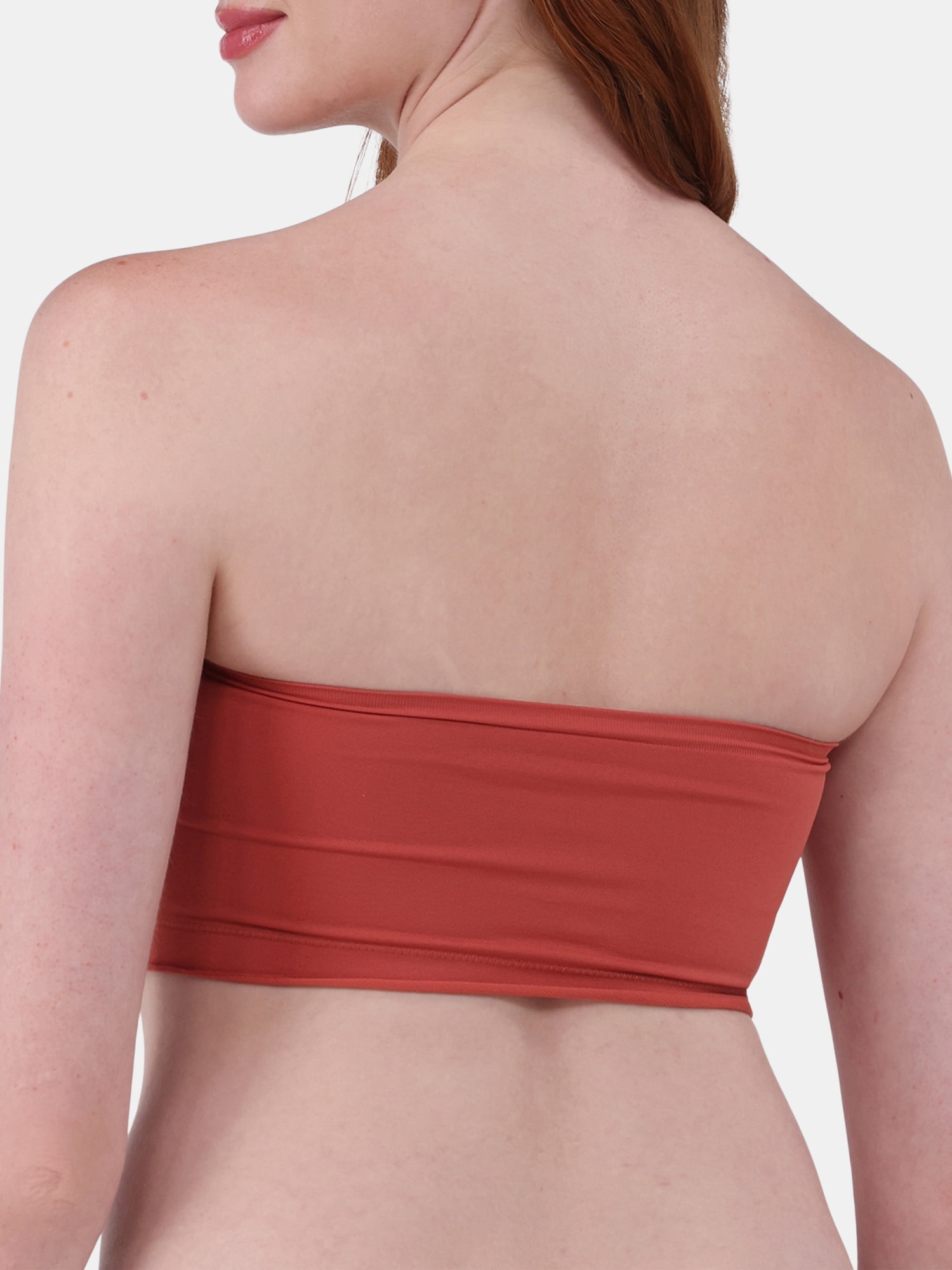 No Boundaries Women's Ruffle Bandeau, Sizes XS-3XL