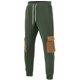 thumbnail image 2 of Ceisia Men Solid Color Corduroy Drawstring Pants Elastic Waist Tapered Leg Gift Trousers, 2 of 7