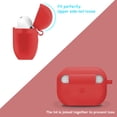 thumbnail image 4 of MATEPROX AirPods Pro 2 Case, Silicone AirPods Pro 2nd Gen [2022] Cover with Keychain/Handstrap-Red, 4 of 8