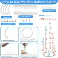 thumbnail image 3 of Kit de arco para globos iRabey de 3 m de ancho y 2,7 m de altura con bomba para globos, 3 of 7