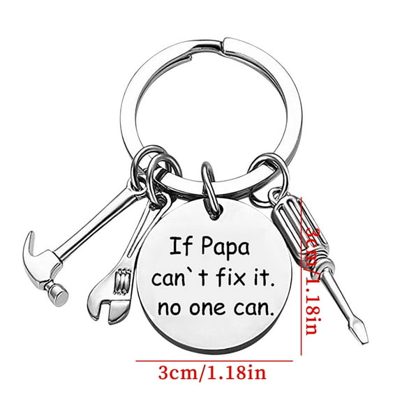 Valentine's Day Gifts for Woman Father'S Day Gift Keychain The Best Commemorative Gift For Father'S Day B
