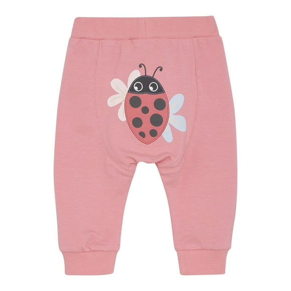 Minymo Cotton Sweat Pants - Strawberry Pink (Newborn)