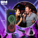 thumbnail image 2 of Subwoofer Audio Portátil RM REGALOMEX Inalámbrico Bluetooth LED Micrófono negro Mediana, 2 of 5