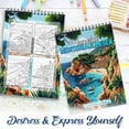 thumbnail image 4 of NETHOUSE Peaceful Mediterranean Sea Coloring Book For Adults Relaxation & Stress Relief, 30 Coloring Pages of Peaceful Mediterranean Sea, Calm Waters, Coastal Villages, and Sunny Beach Scenes, 4 of 6