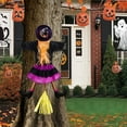 thumbnail image 4 of asddcavvf NEW Witch Halloween Decorations Large Crashing Witch Into Tree Outdoor Halloween Lighted Flying Witch For Tree Yard Patio Porch Outdoor Decoration, 4 of 6