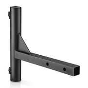 2" Hitch Mount lagpole Holder Bracket for 1 flag Truck Car Trailer SUV RV Jeep