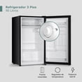 thumbnail image 2 of Refrigerador 3 Pies Capacidad 90 Litros Con Congelador 1 Puerta 115V Voltio negro M, 2 of 9