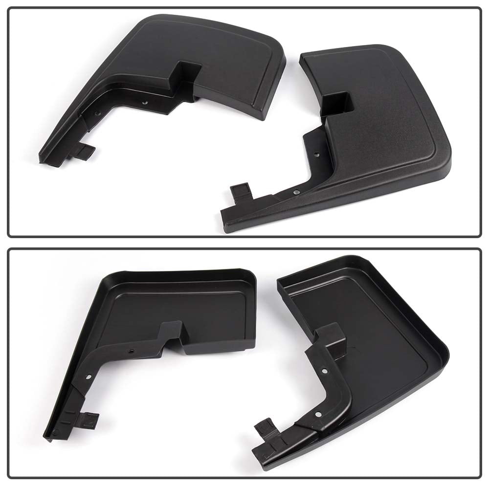 PIT66 Splash Guards Mud Flaps Front & Rear 4 PC Set Without Fender Flares Fit for 2015-2017 Ford F150