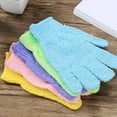 thumbnail image 3 of Exfoliating Bath Gloves - Exfoliator Gloves for Shower, Spa, Massage - Scrubs Exfoliator Mitt for Body, Face, Hand and Foot - Exfoliation Accessories for Men and Women, 3 of 6