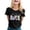 2-Black, variant on Aihuaihua Easter Shirts for Women Christian Shirts Rabbit Easter for Jesus Shirt Easter Gift Graphic Casual Tee Tops Sky Blue XL