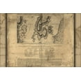 thumbnail image 1 of 24"x36" Gallery Poster, map of Benedict Arnold on Lake Champlain 1776 P2, 1 of 1