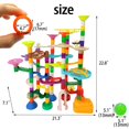 thumbnail image 3 of Juguete de construcción Marble Run DSHMIXIA, 150 unidades, regalo para niños, 3 of 8