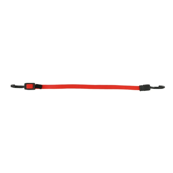 Adjustable Bungee Cords with Hooks 60cm Adjustable Bungee Cords with Metal Buckle Red 1pc