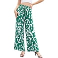 thumbnail image 1 of Pantalones anchos de pierna ancha para mujer, 1 of 5