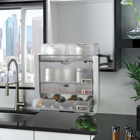 Rev-A-Shelf Chrome Universal Pull Down Shelf - Walmart.com