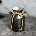 thumbnail image 4 of 100Fens Vintage Retro Shabby Iron Milk Jug Garden Plating Flower Flower Vase Pot Decor, 4 of 4